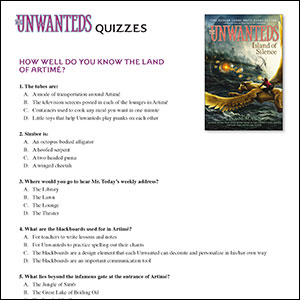 Island of Silence Quiz (PDF)